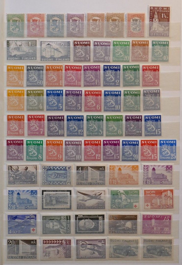 Suomi postimerkit