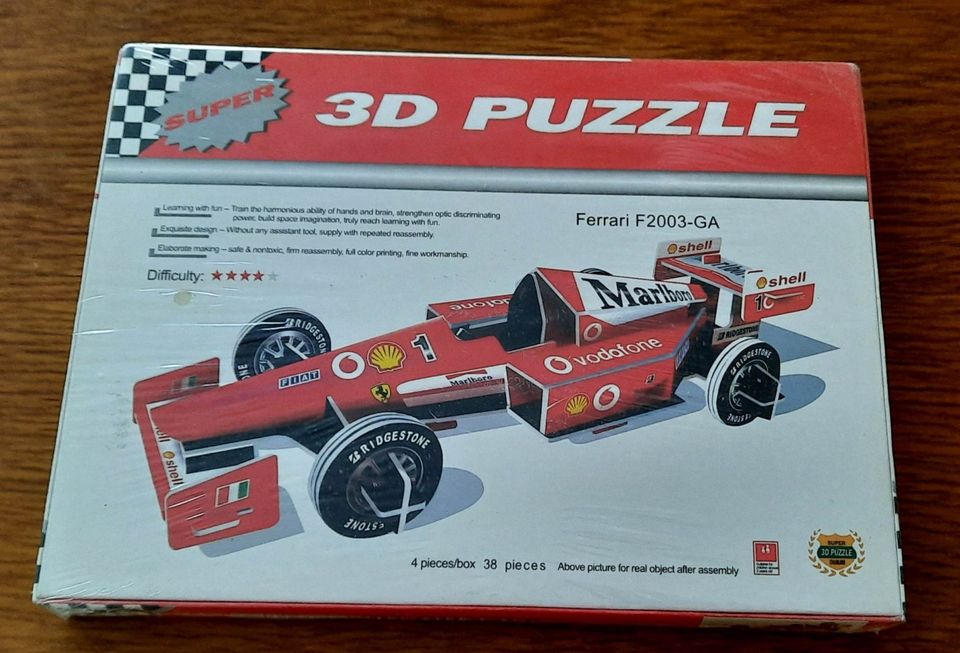 Ferrari 3D puzzle