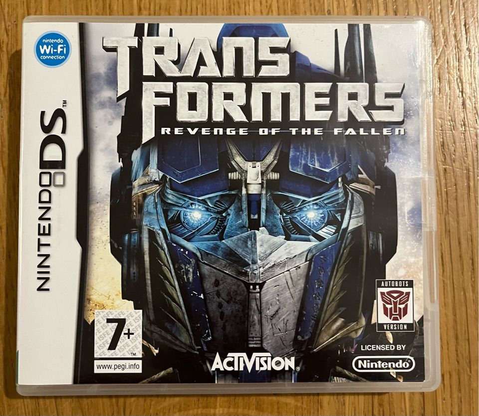 Nintendo DS Transformers Revenge of the fallen