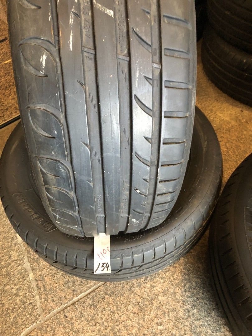 225/55 R 17 kesärenkaat 2 kpl