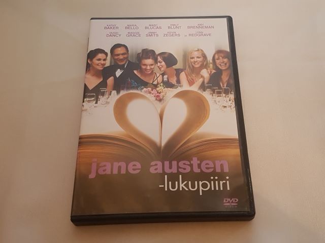 Jane Austen -lukupiiri DVD elokuva