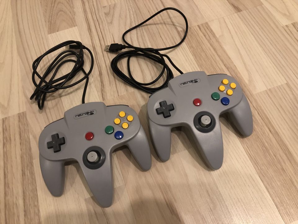 Nintendo 64 USB controllers (for PC/Mac)