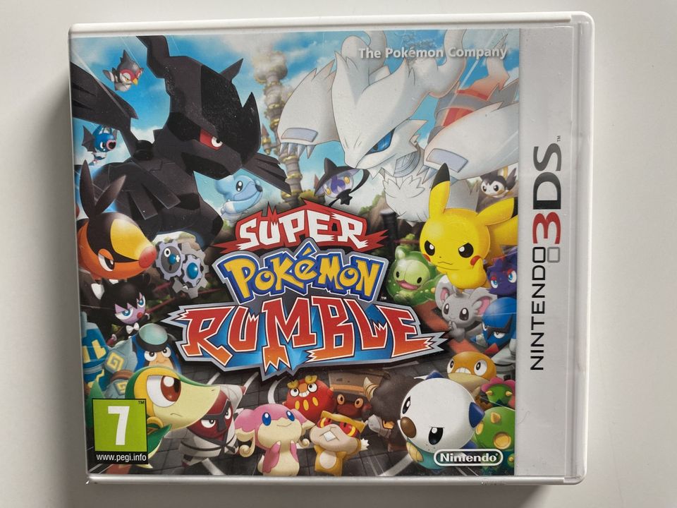 Nintendo 3DS peli Super Pokemon Rumble