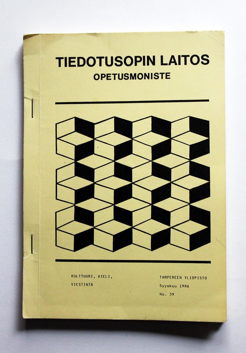 Tiedotusopin laitos opetusmoniste