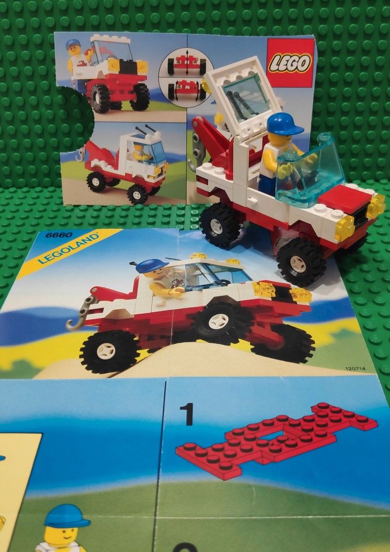 VARATTU 1989 lego hinausauto 6660