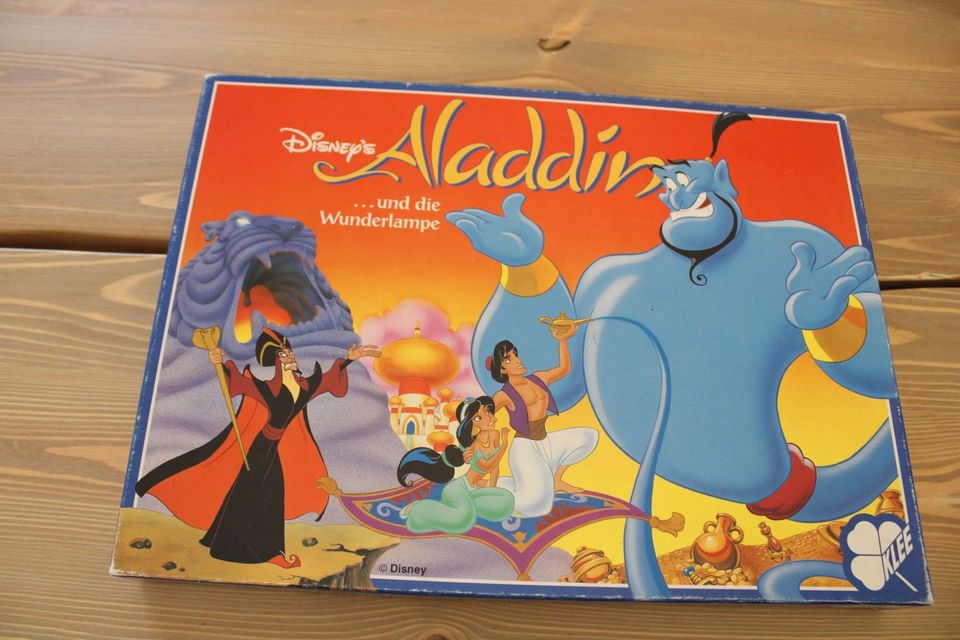 Disney Aladdin lautapeli 90-luku