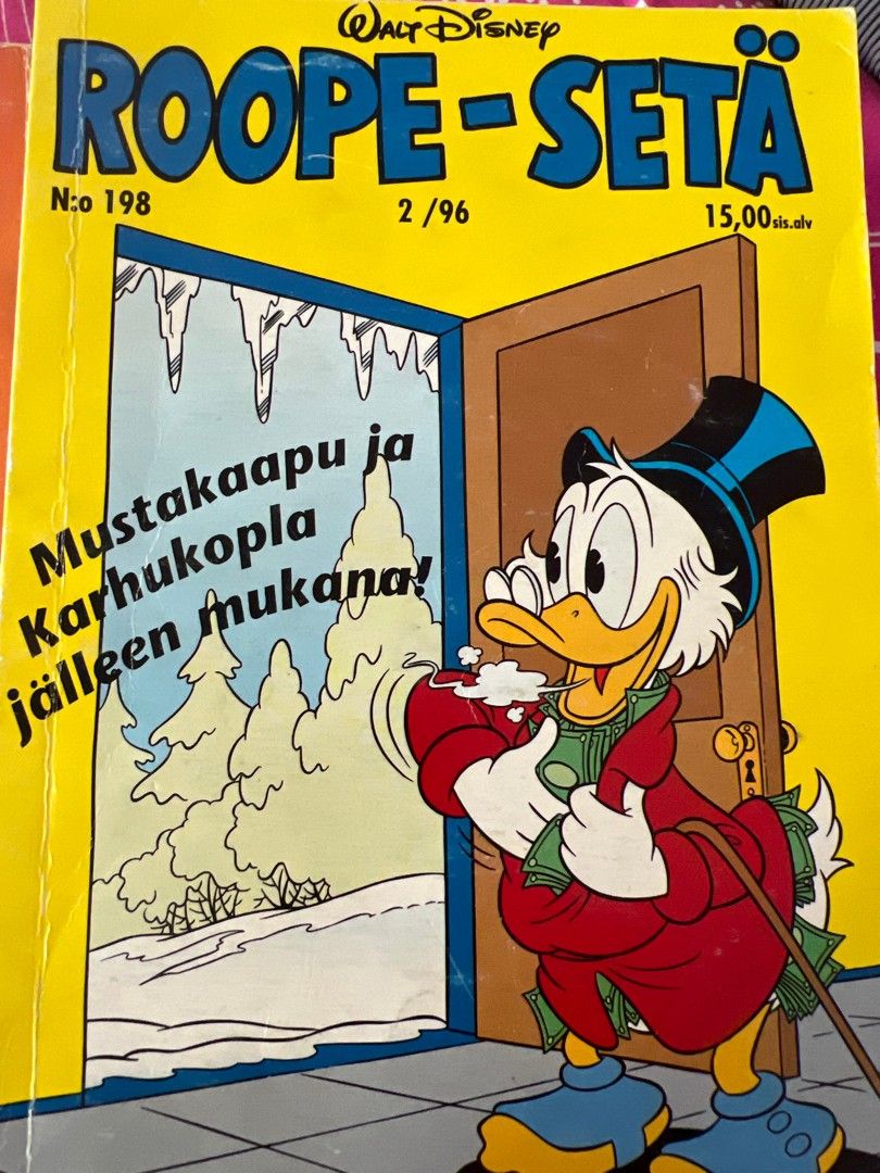 Vanhoja Roope-Setä -sarjiksia