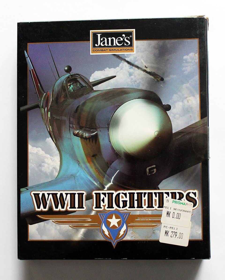 World War 2 Fighters (Jane's Combat Simulators) PC Big Box