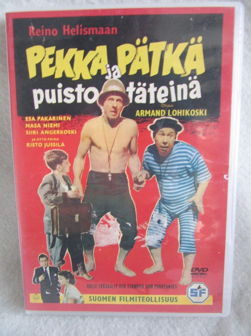 Pekka ja Pätkä puistotäteinä dvd