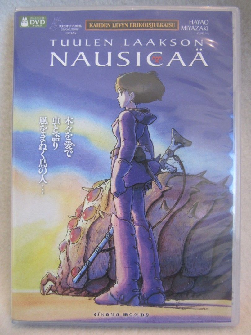 Tuulen laakson Nausicaä dvd