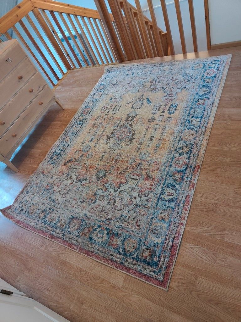 Monivärinen itämainen matto 140x200 cm