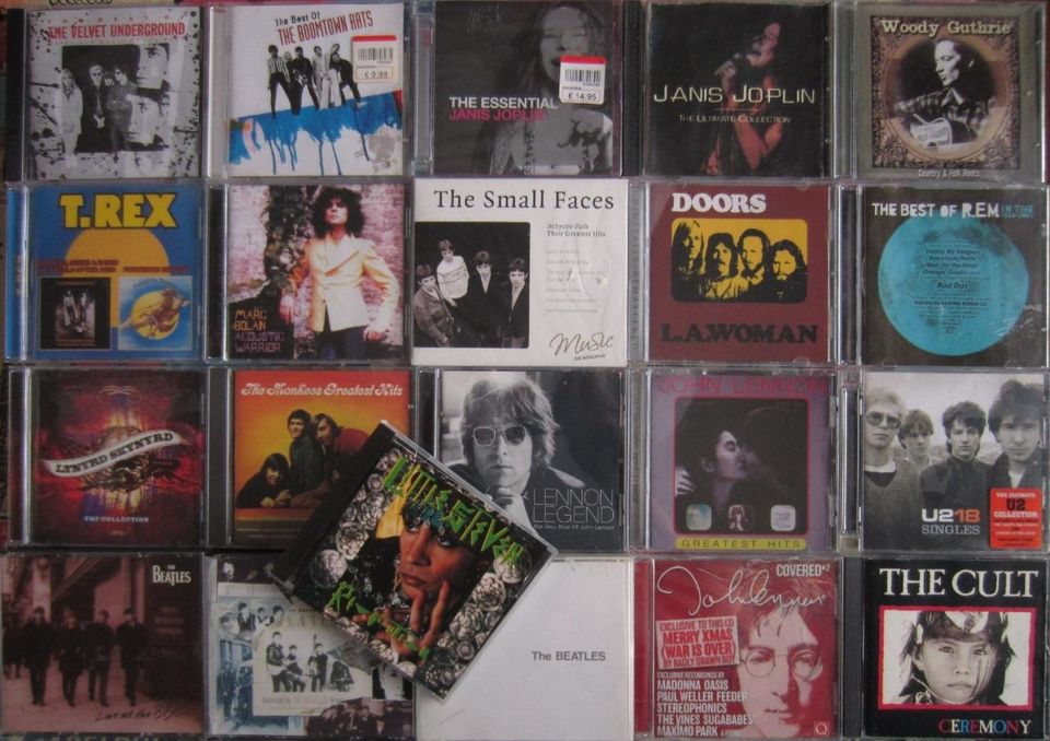 60's, 70's, 80's, 90's - Rock 'n' roll cd:eitä