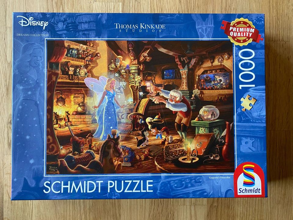 Schmidt puzzle 57526 Disney Pinokkio palapeli