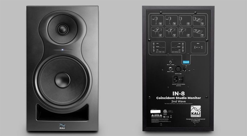 Kali Audio IN8 ( 2nd Wave ) ,  huippu studiomonitorit , pari