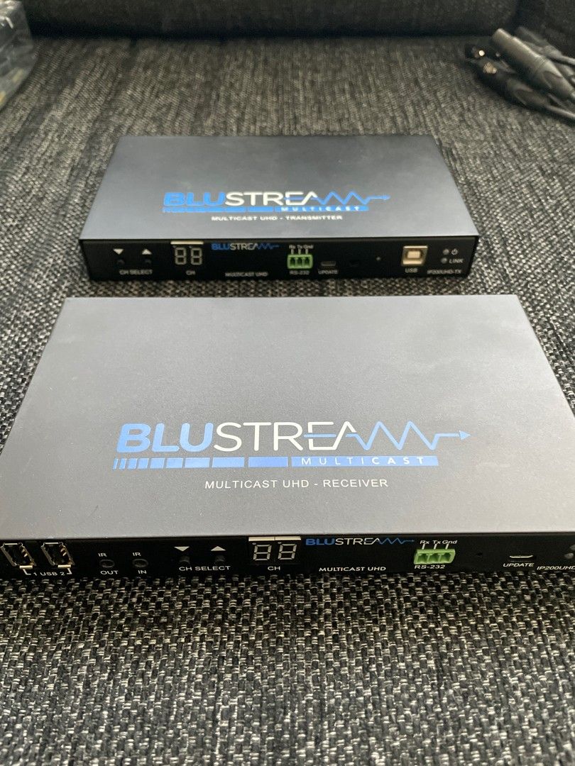 BLUSTREAM Multicast UHD receiver + transmitter