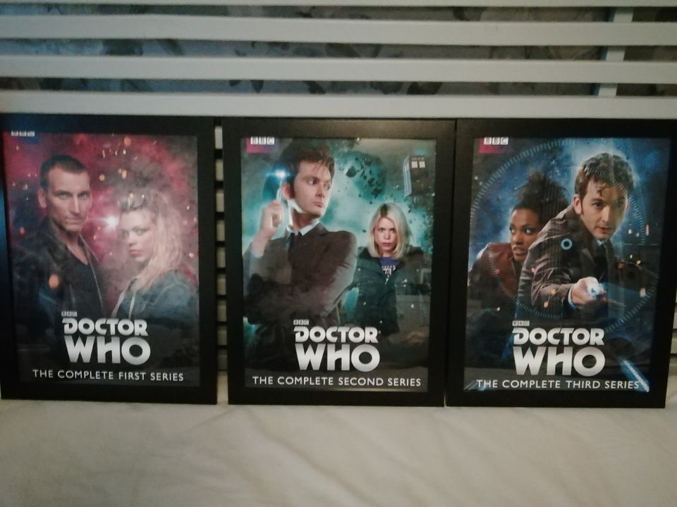 Doctor Who kehystetyt julisteet 7 kpl