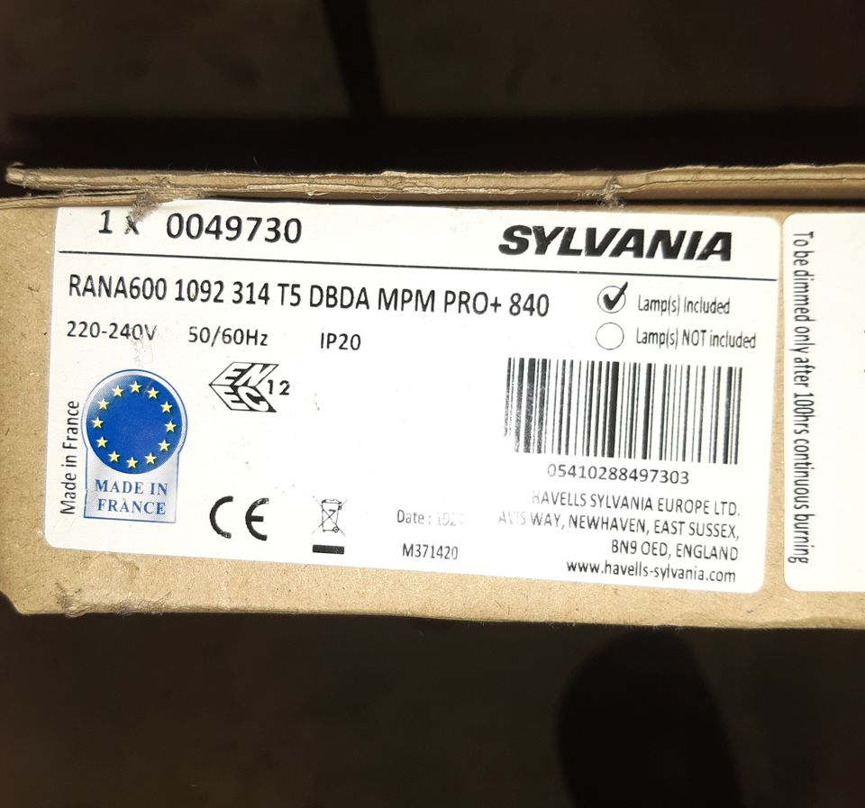 Moduulivalaisimet Sylvania 600x600 2kpl