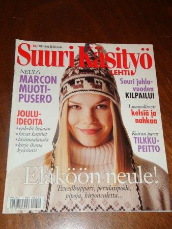 1. suuri käsityö -lehti 12 /1998