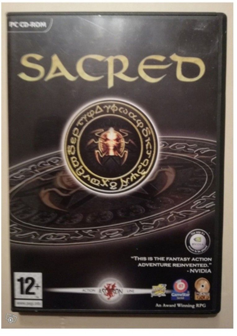 PC CD Sacred peli