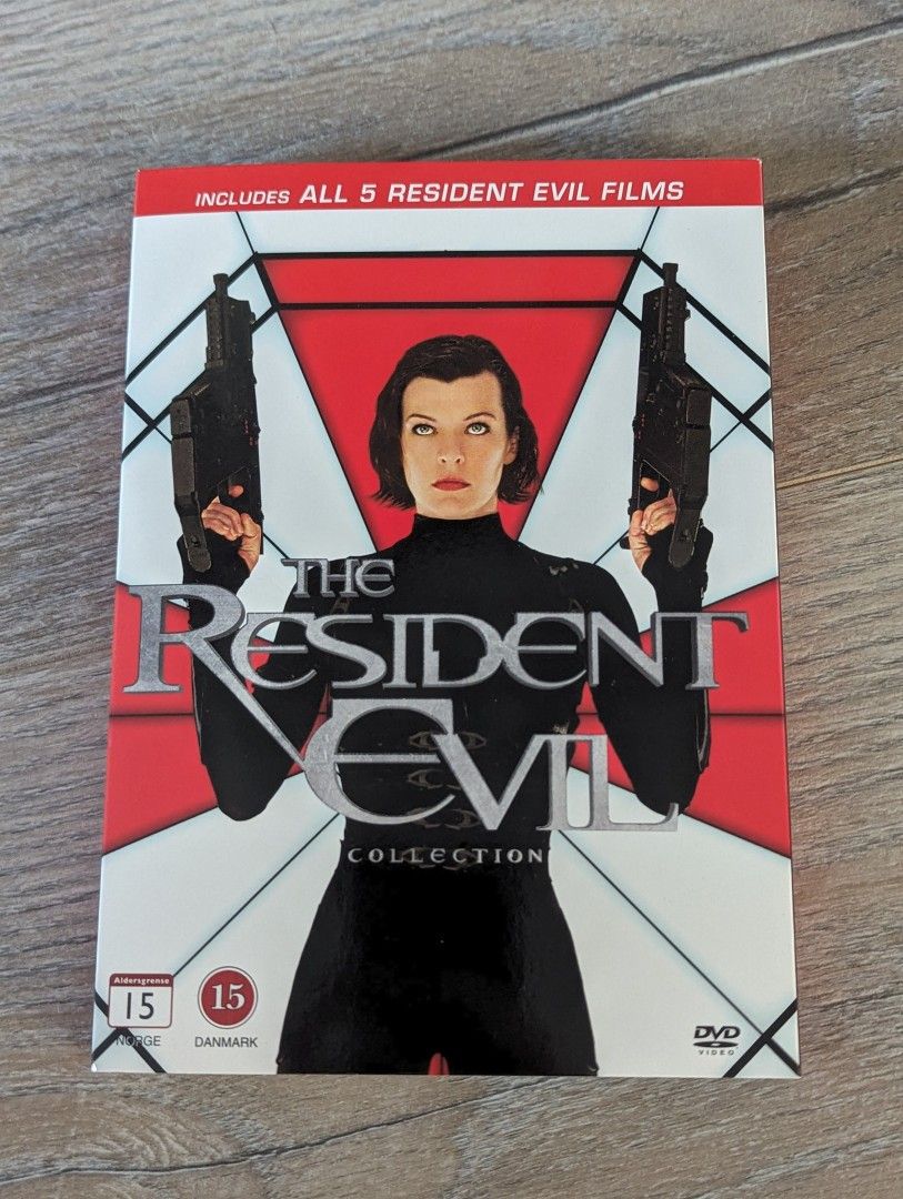 Resident Evil elokuvat 1-5 DVD