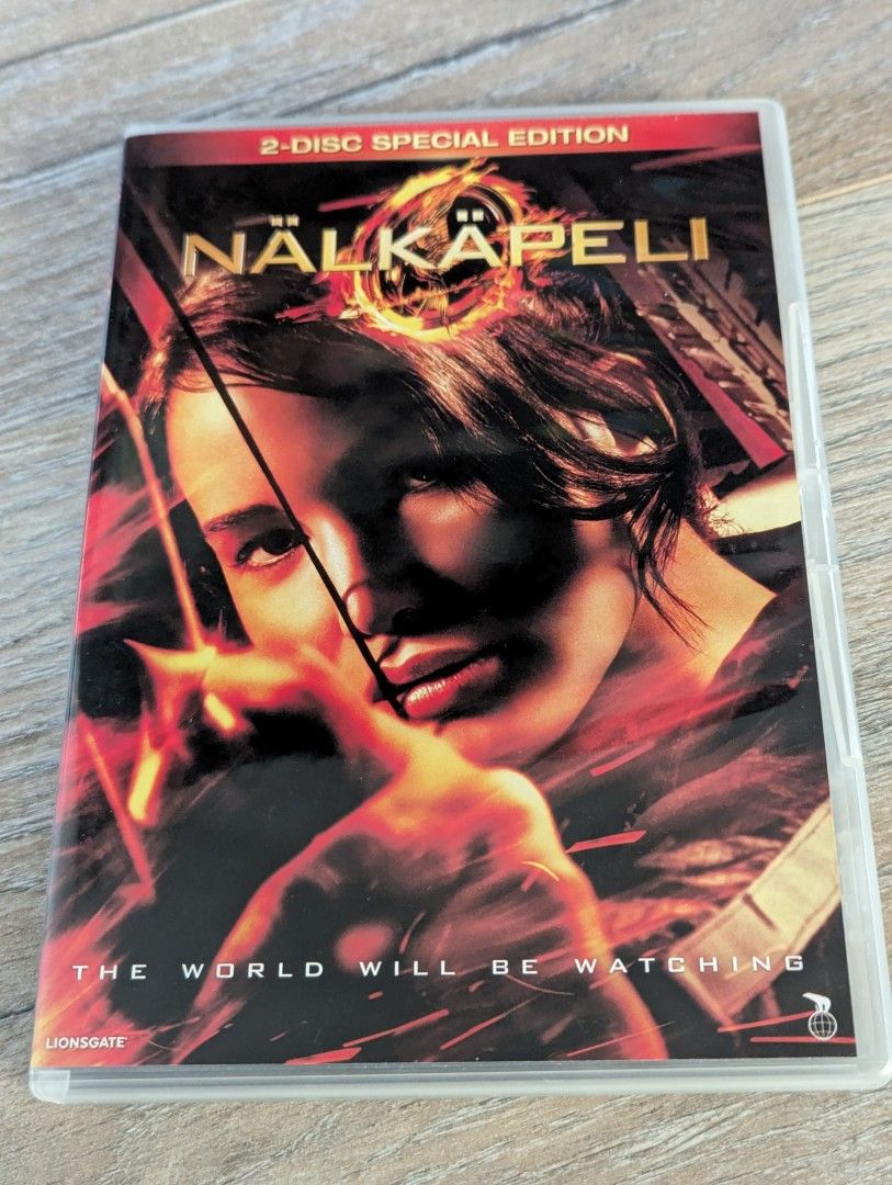 Nälkäpeli elokuva DVD