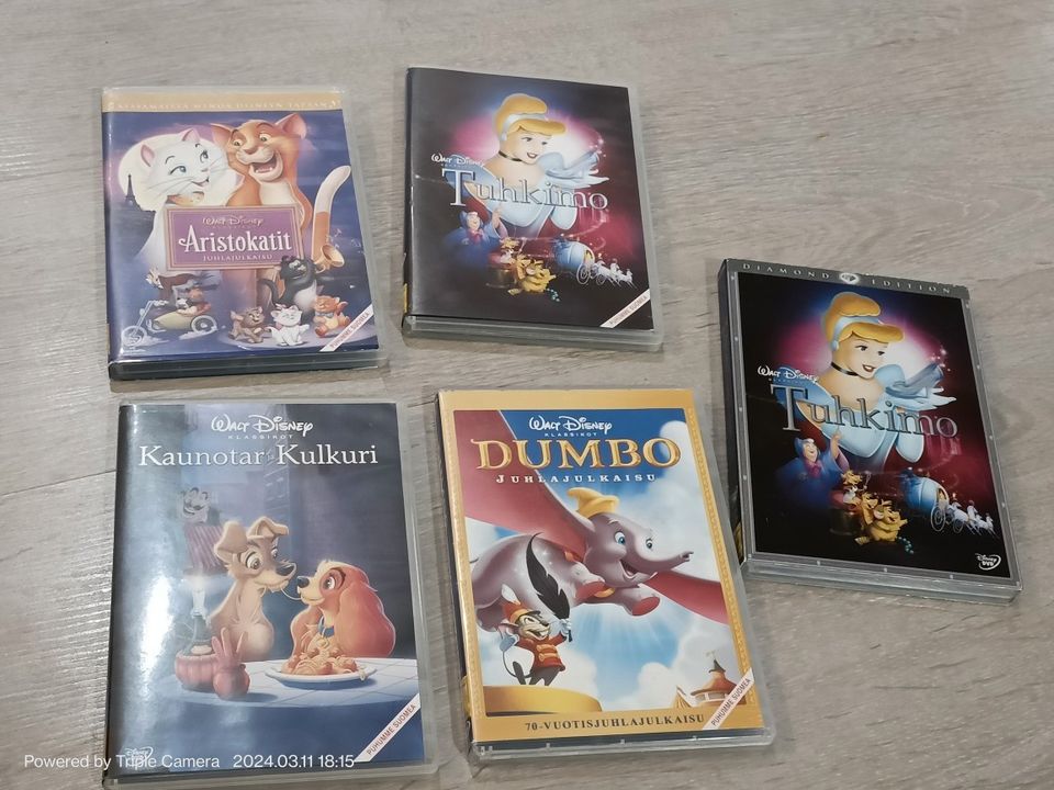 Disney elokuvat