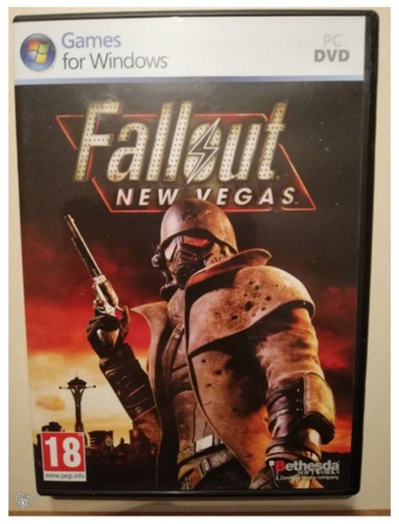 PC DVD Fall Out New Vegas peli