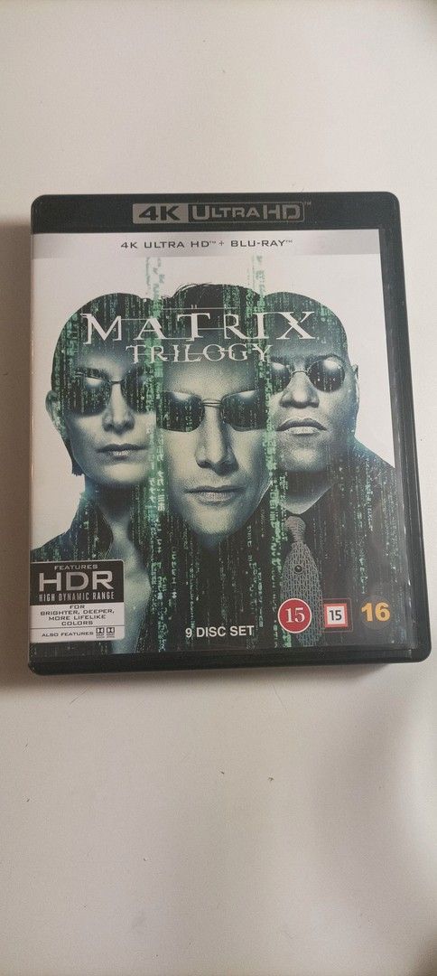 Matrix Trilogy 4K-Bluray