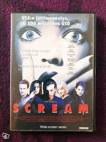 Scream DVD Wes Craven