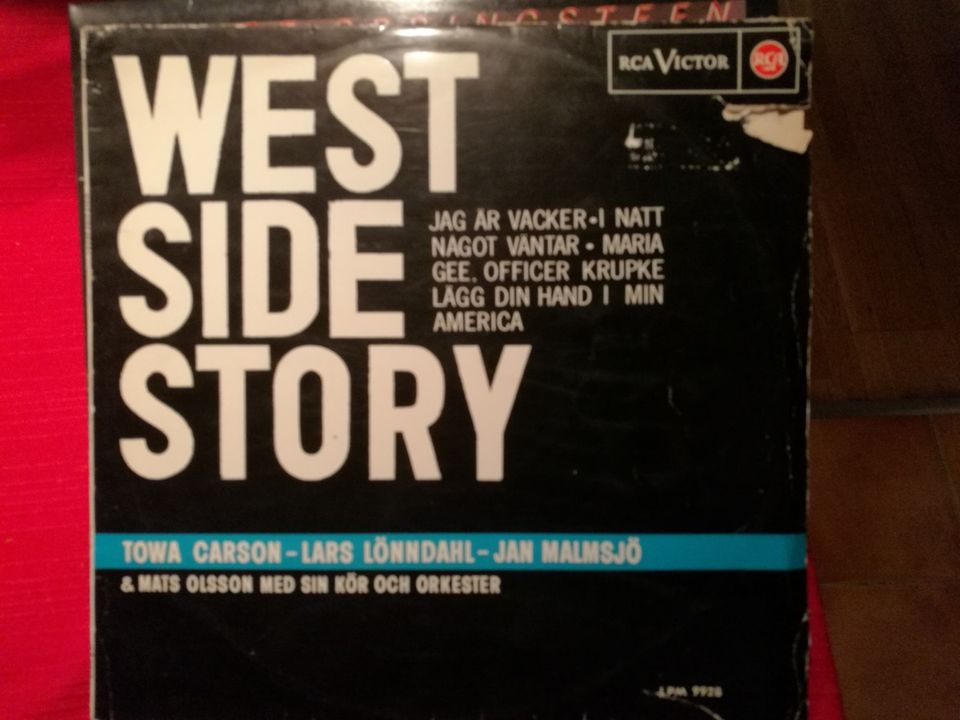 Soundtrack: West Side Story (Swedish version) LP 1963