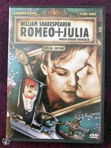 Romeo + Julia DVD Leonardo DiCaprio
