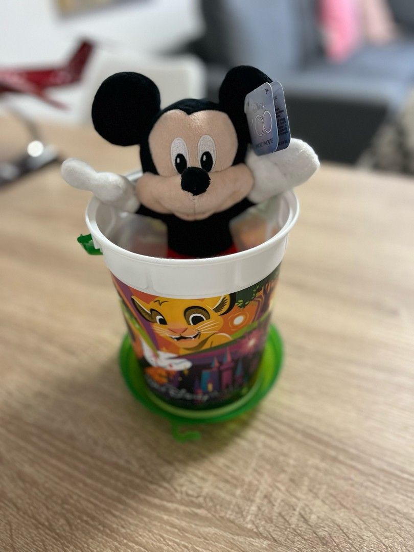 Disney Popcorn Bucket - Magic Kingdom + Mickey mouse