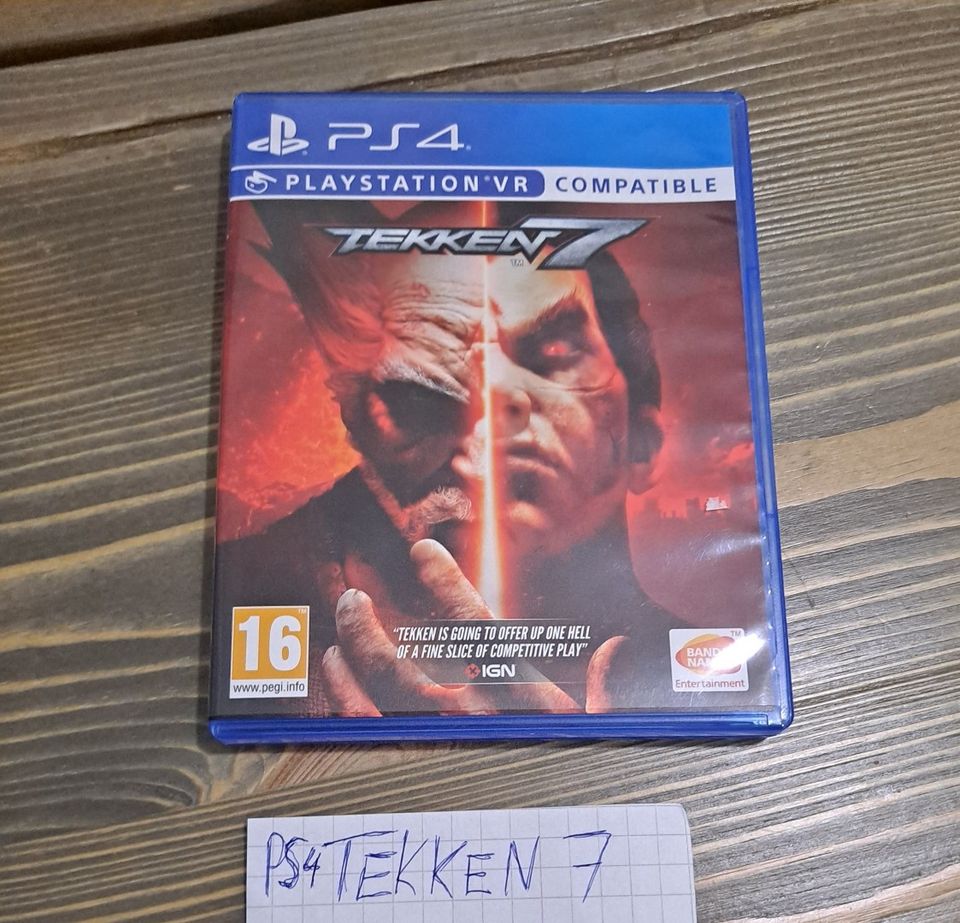 Tekken 7 ps4 peli