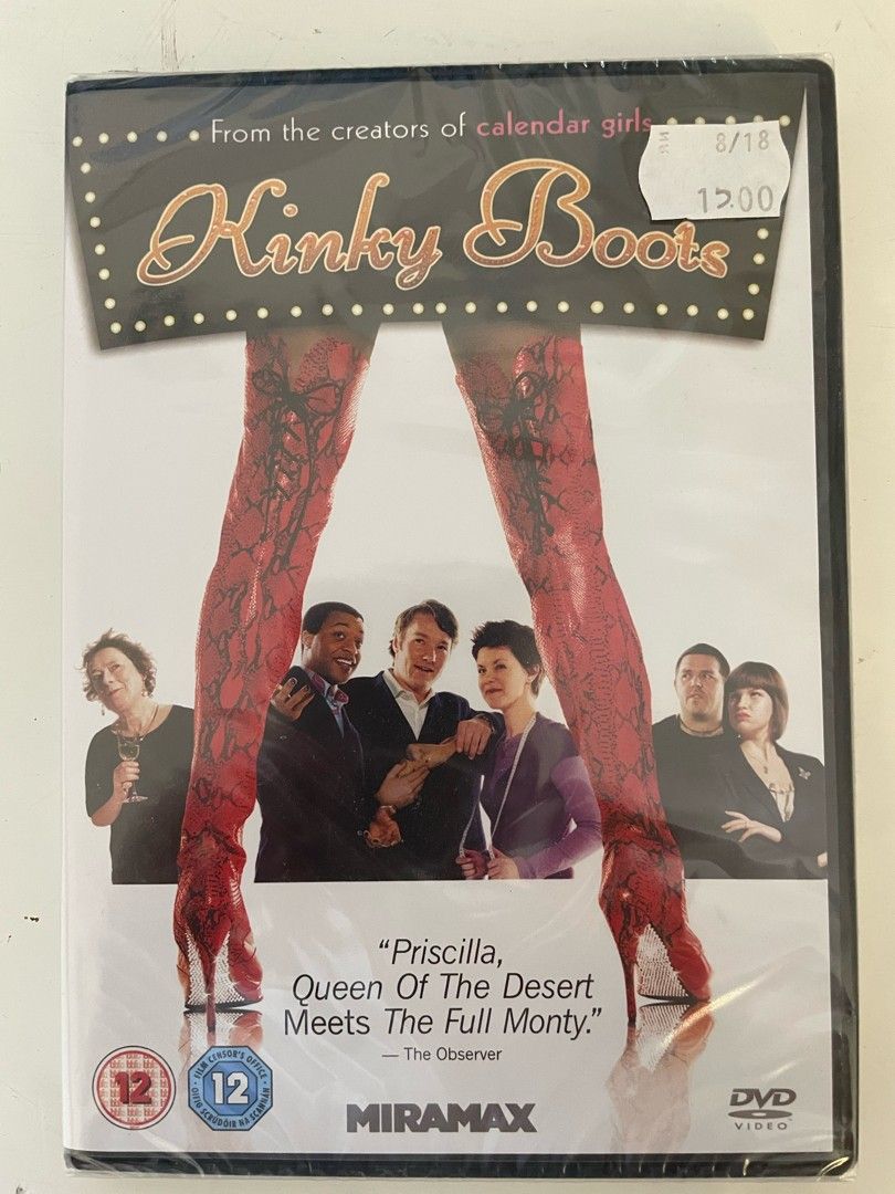 Kinky Boots elokuva DVD uusi