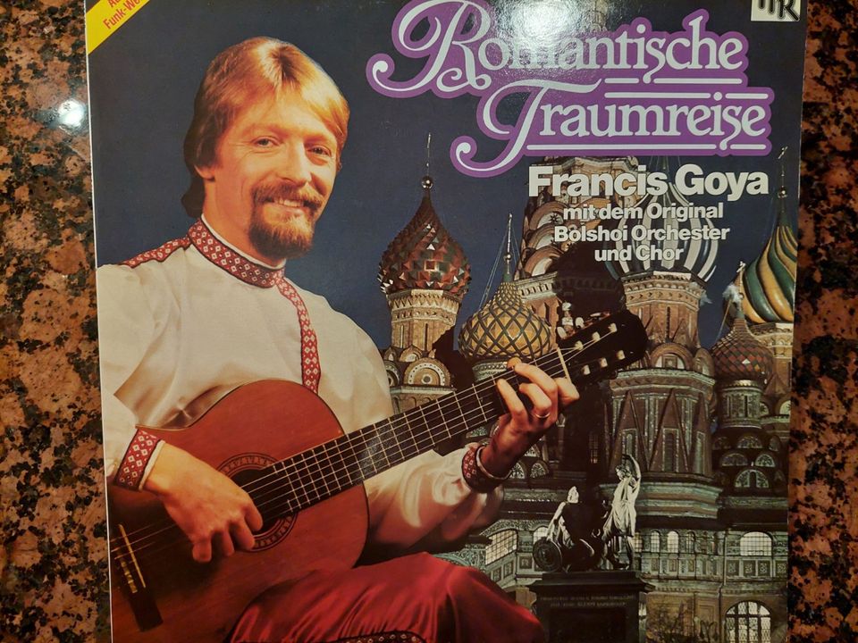Francis Goya Romantische Traumreise LP 1981