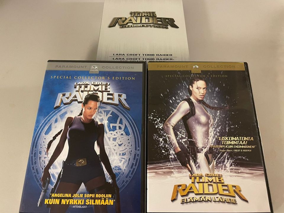 Lara Groft Tomb Raider -BOX DVD