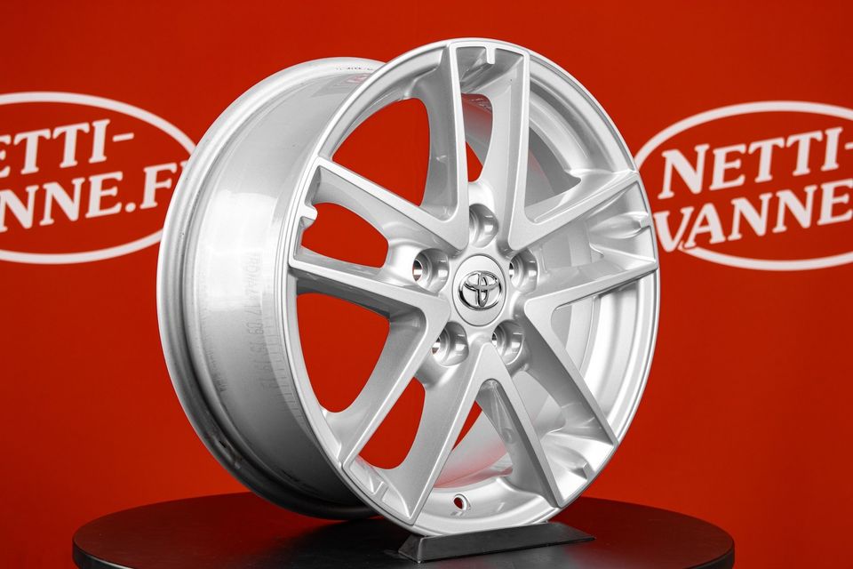 Alkuperäinen Toyota 6.5x16" 5x114.3 ET45 Ø60.1