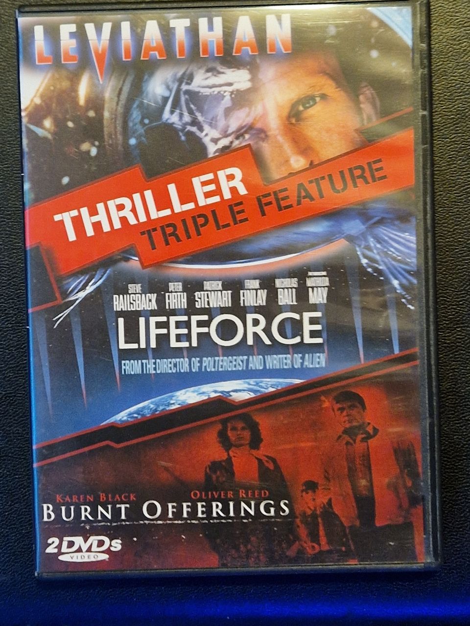 Leviathan / Lifeforce / Burnt Offerings R1 DVD