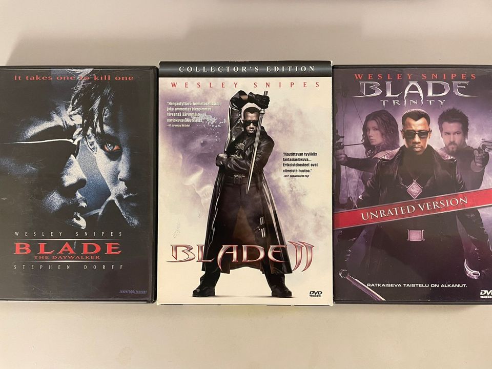 Blade Elokuvat DVD