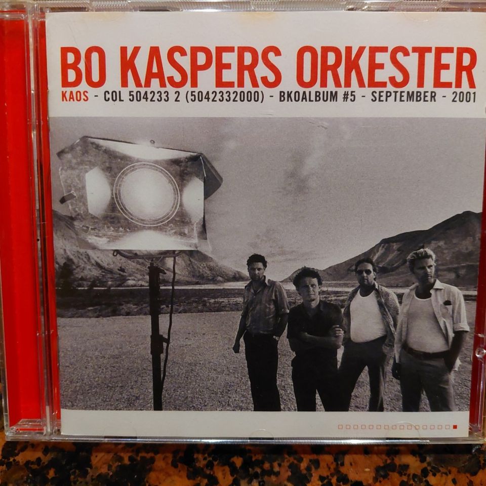 Bo Kaspers orkester Kaos CD 2001