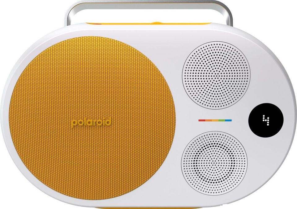 Polaroid Music P4 kannettava langaton kaiutin (keltainen/valkoinen)
