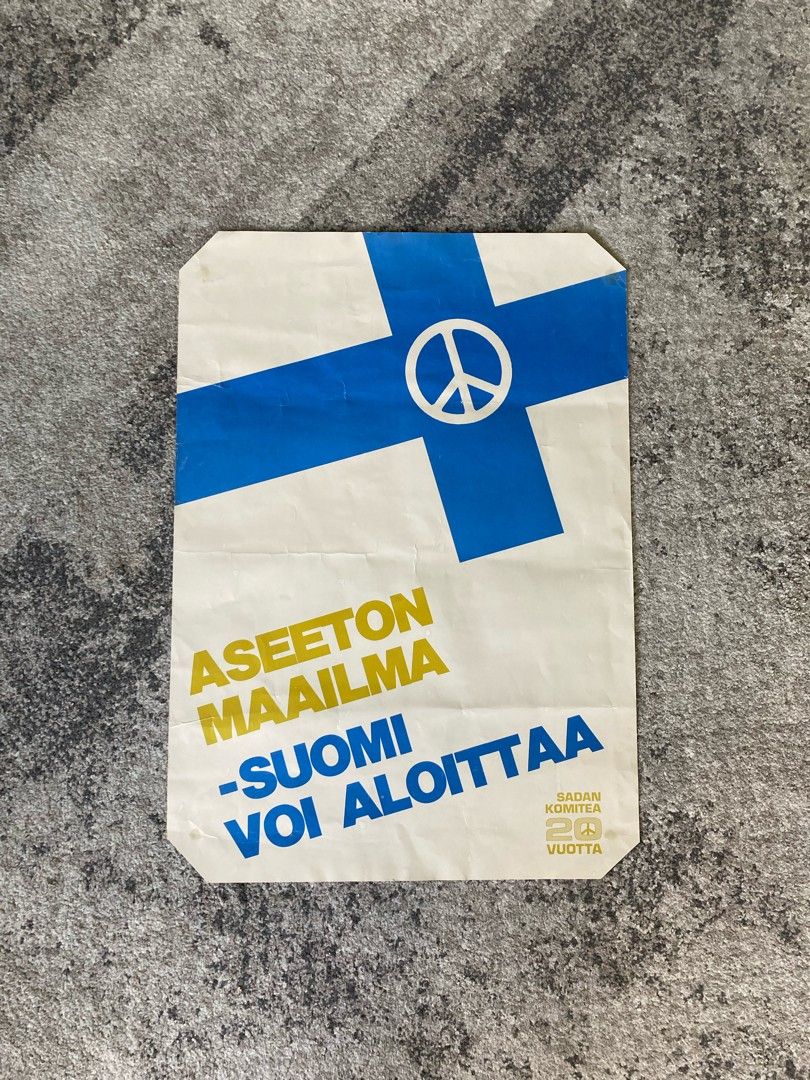 Sadankomitea Suomi juliste vintage