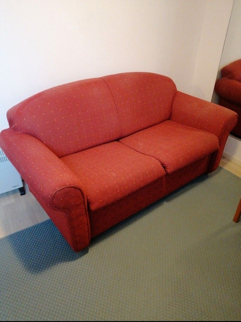 2-istuttava betattava sohva