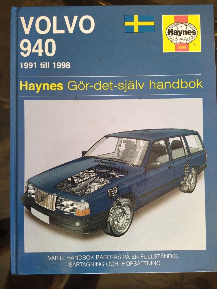 Korjaus käsikirja VOLVO 940 1991 -1998 Haynes