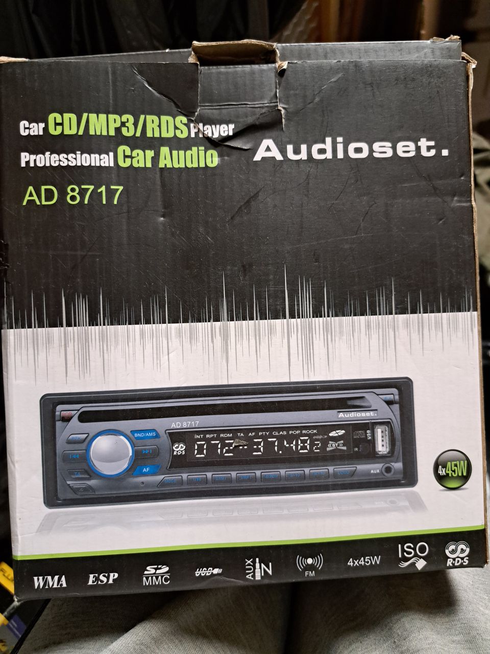 Autosoitin UUSI Audioset CD/MP3