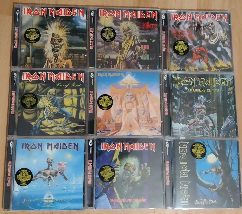 Iron Maiden kokoelma [9xCD]