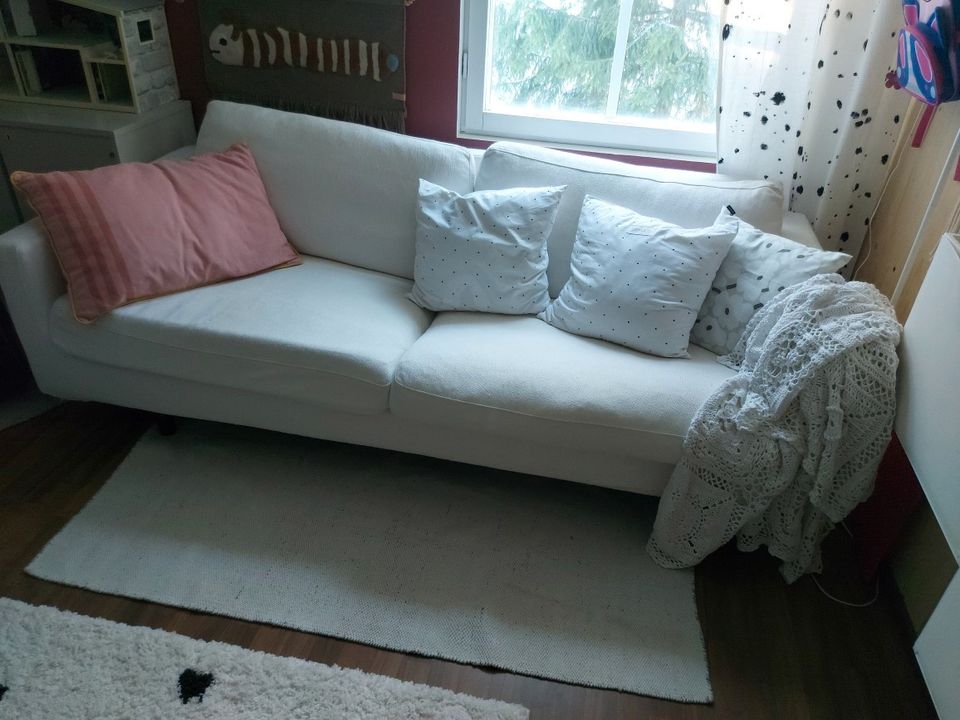 Interface valkoinen sohva 210cm