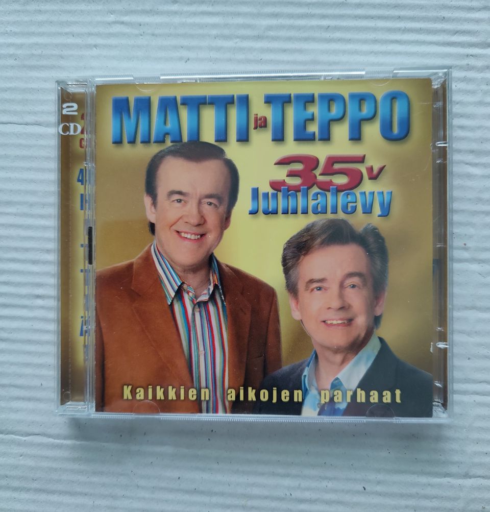 CD Matti ja Teppo/35 v Juhlalevy 2CD
