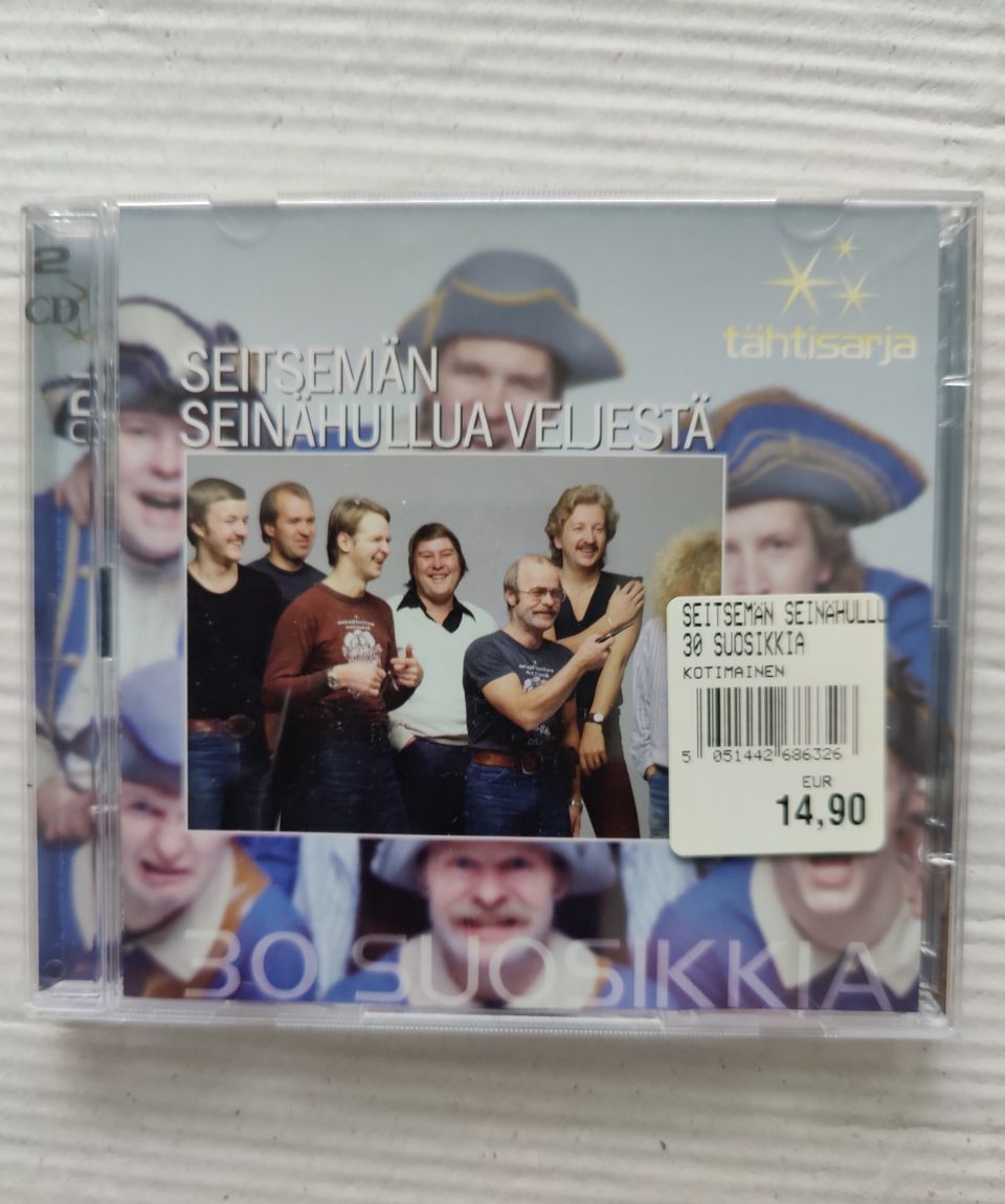 CD Seitsemän Seinähullua Veljestä/30 Suosikkia 2CD