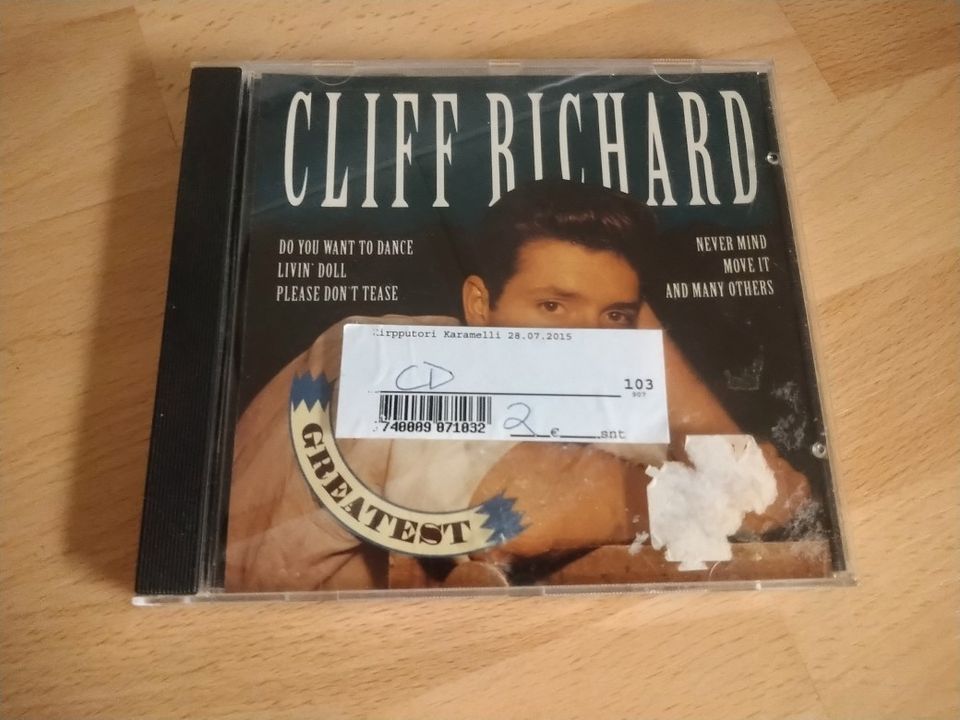 Cliff Richard CD